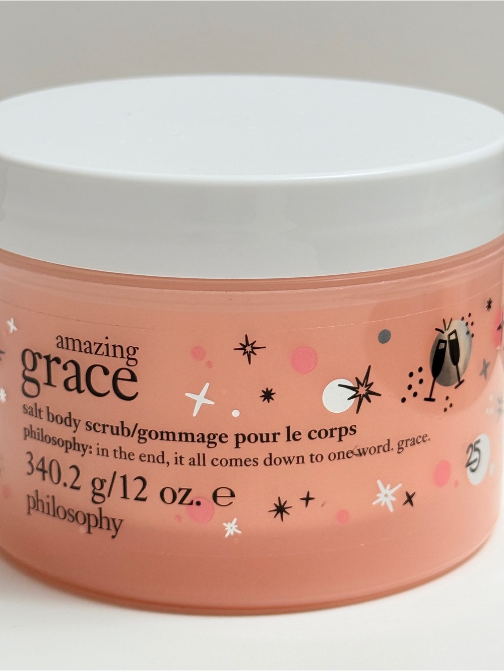 Philosophy Amazing Grace Salt Body Scrub - New & Sealed